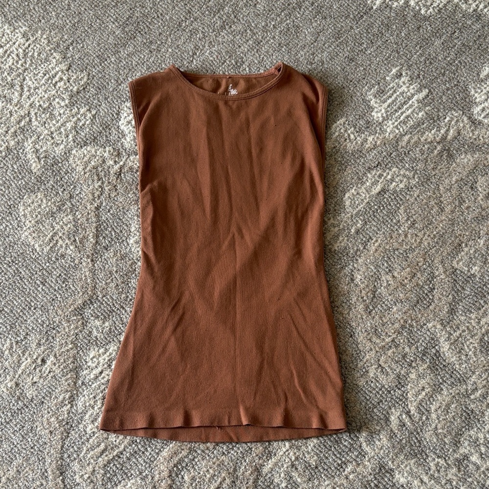 Free People Cinnamon Sleeveless Tank Top